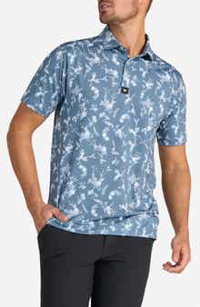 Pollen Hazard Floral Performance Golf Polo