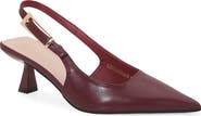 BERNESS Cassandra Slingback Kitten Heel Pump