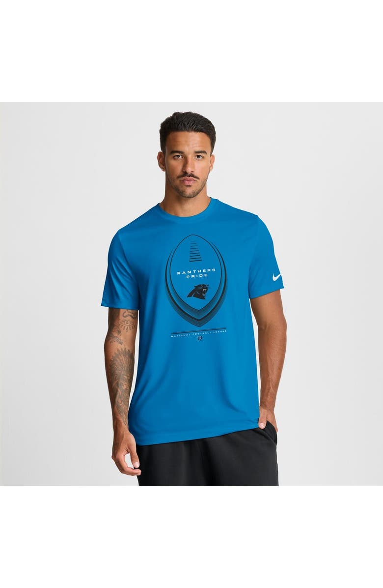 Nike Men's Nike Blue Carolina Panthers Legend Icon Dri-FIT T-Shirt, Main, color, Blue