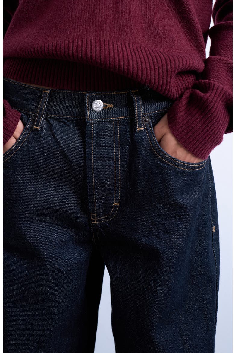 Lowrie Low Rise Baggy Jeans, Alternate, color, MEDIUM BLUE