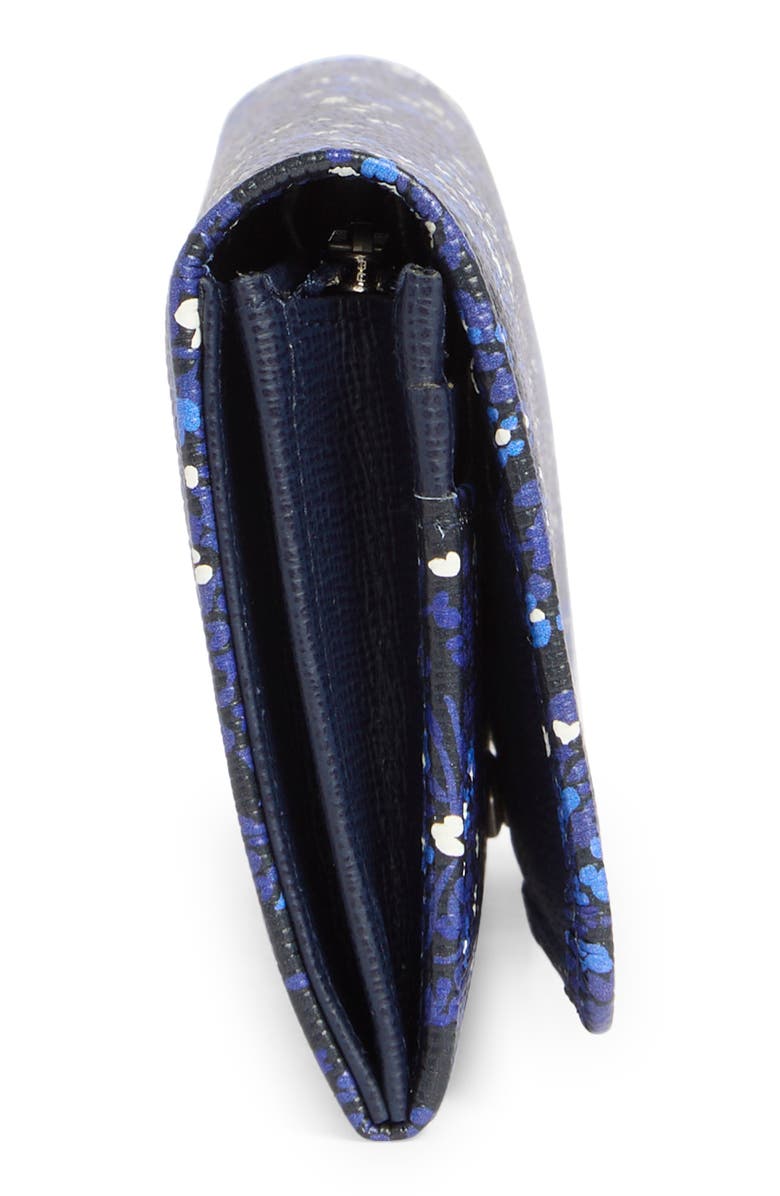 Longchamp Leather Continental Flap Wallet, Alternate, color,