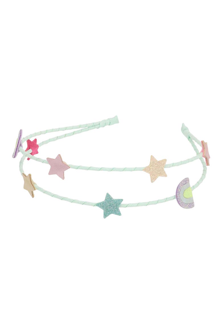 Kids' Alice Rainbow & Star Headband, Alternate, color, PINK