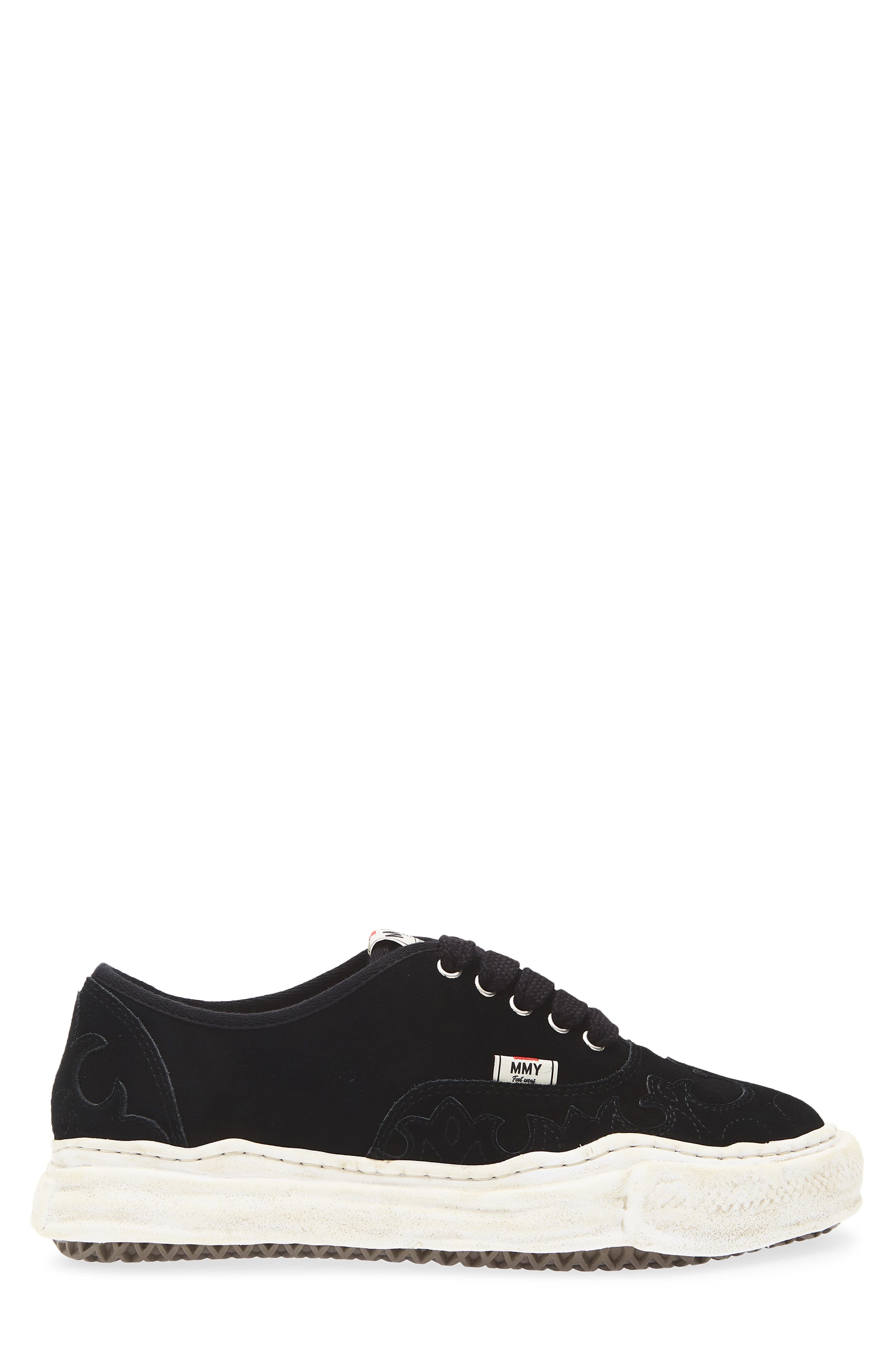Maison MIHARA YASUHIRO Baker Western Detail Original Sole Sneaker, Alternate, color, Black