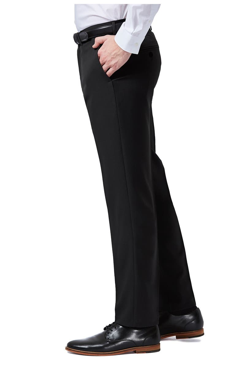 HAGGAR Premium Comfort Dress Pant Slim Fit, Alternate, color, Black