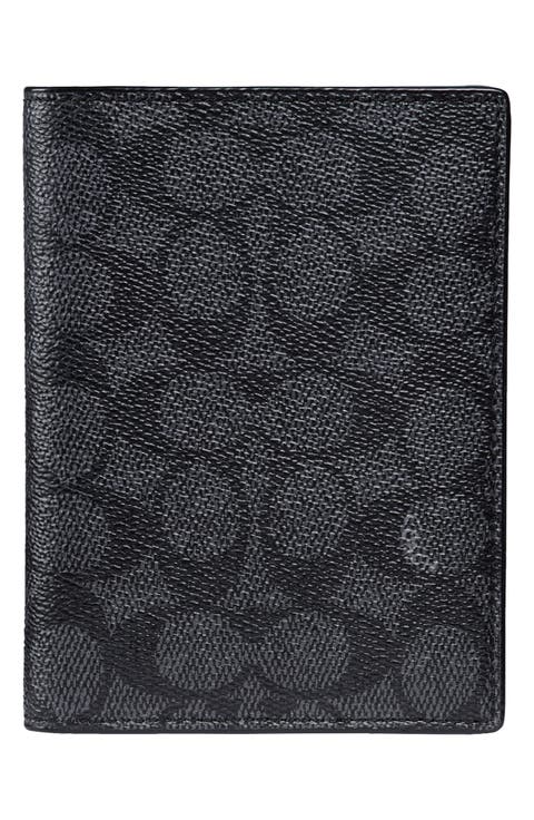 Signature Coated Canvas Passport Case