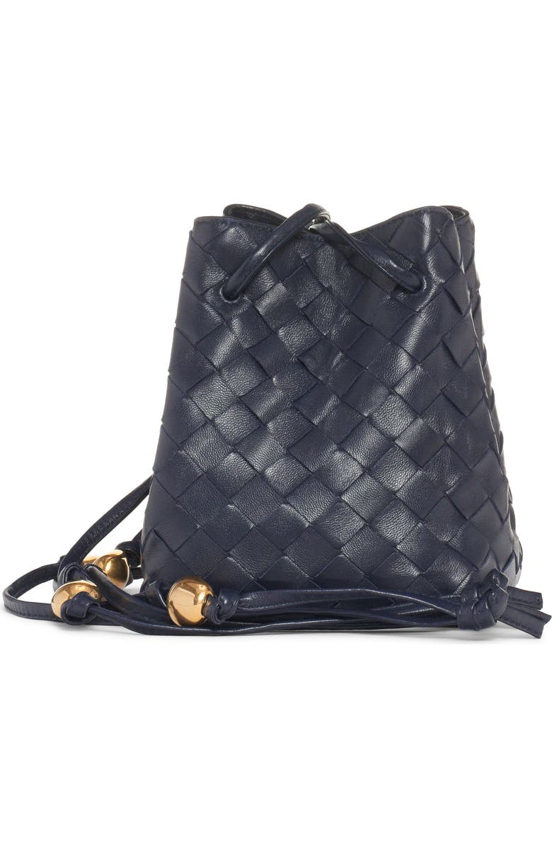 Bottega Veneta Intrecciato Leather Bucket Bag, Alternate, color,