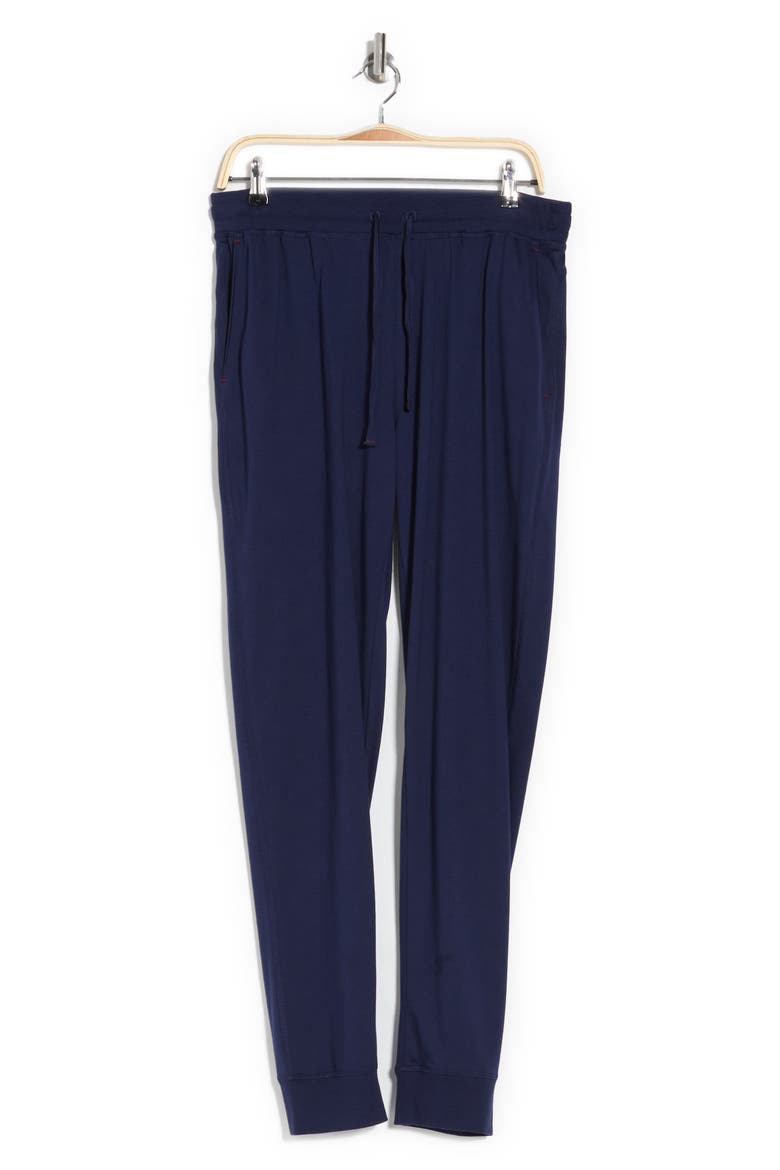 Drawstring Sleep Pants, Alternate, color, NAVY