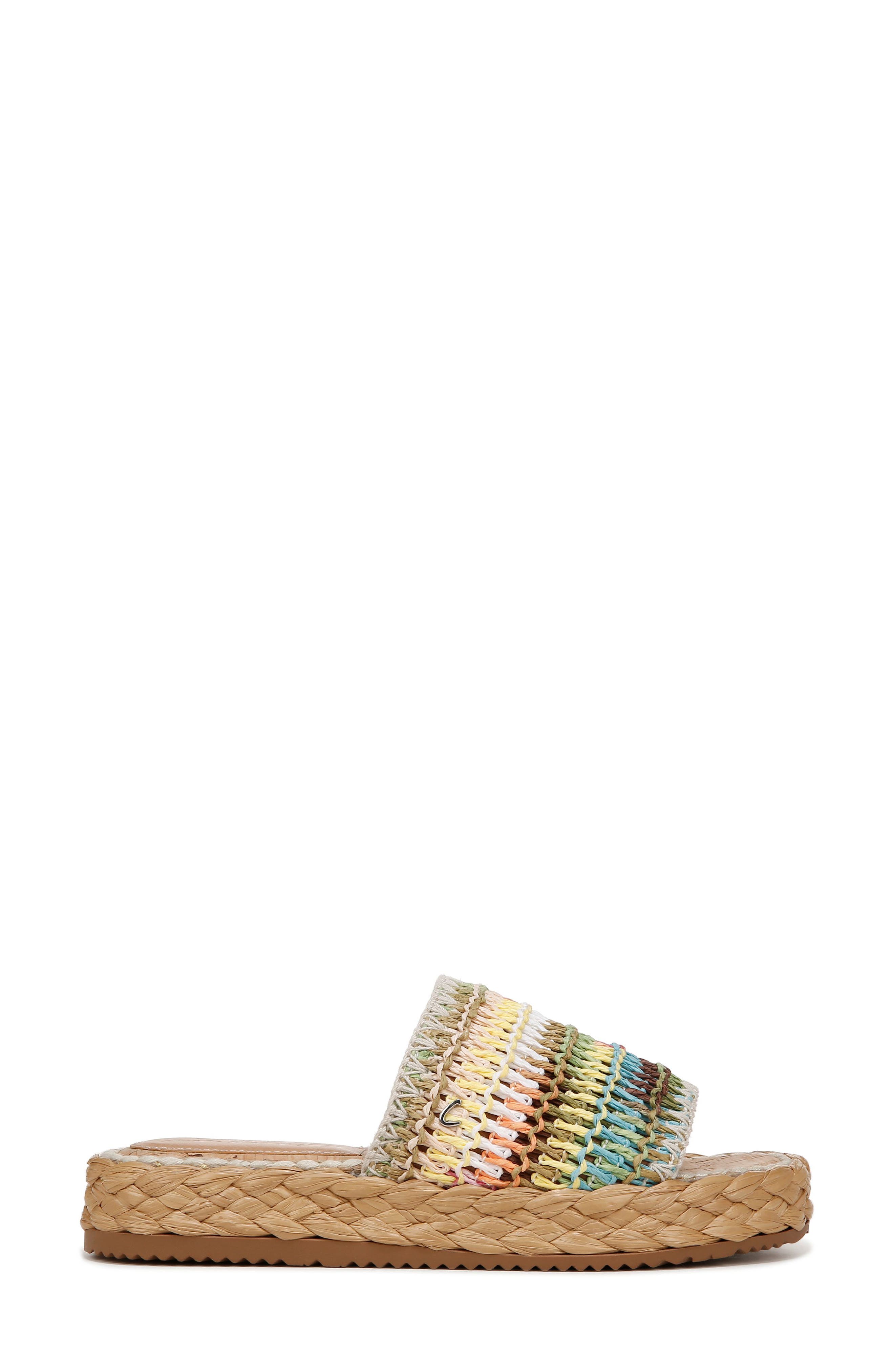 Wallis Slide Sandal, Alternate, color, RAINBOW MULTI