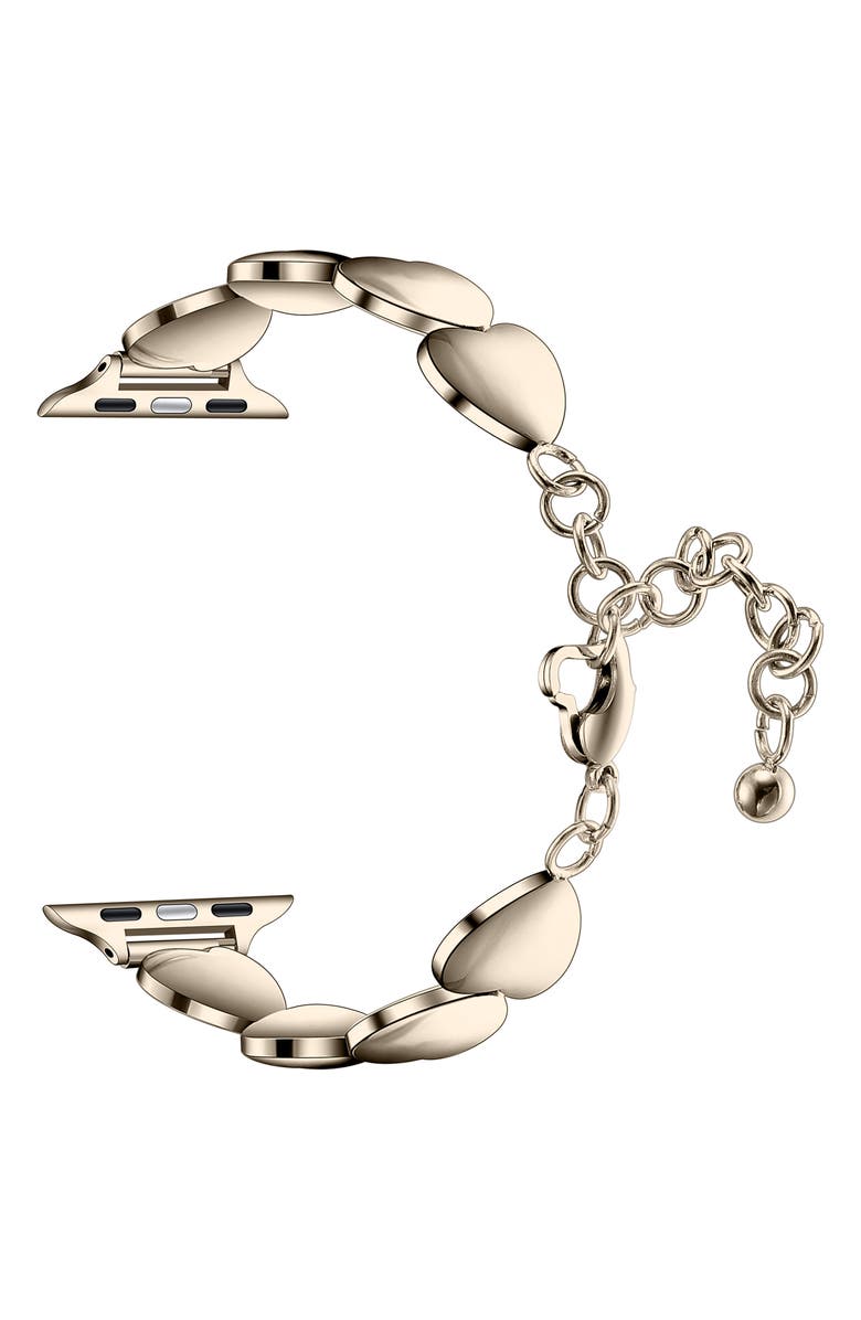 The Posh Tech Lover Heart Bracelet Apple Watch<sup>®</sup> Watchband, Alternate, color, Starburst