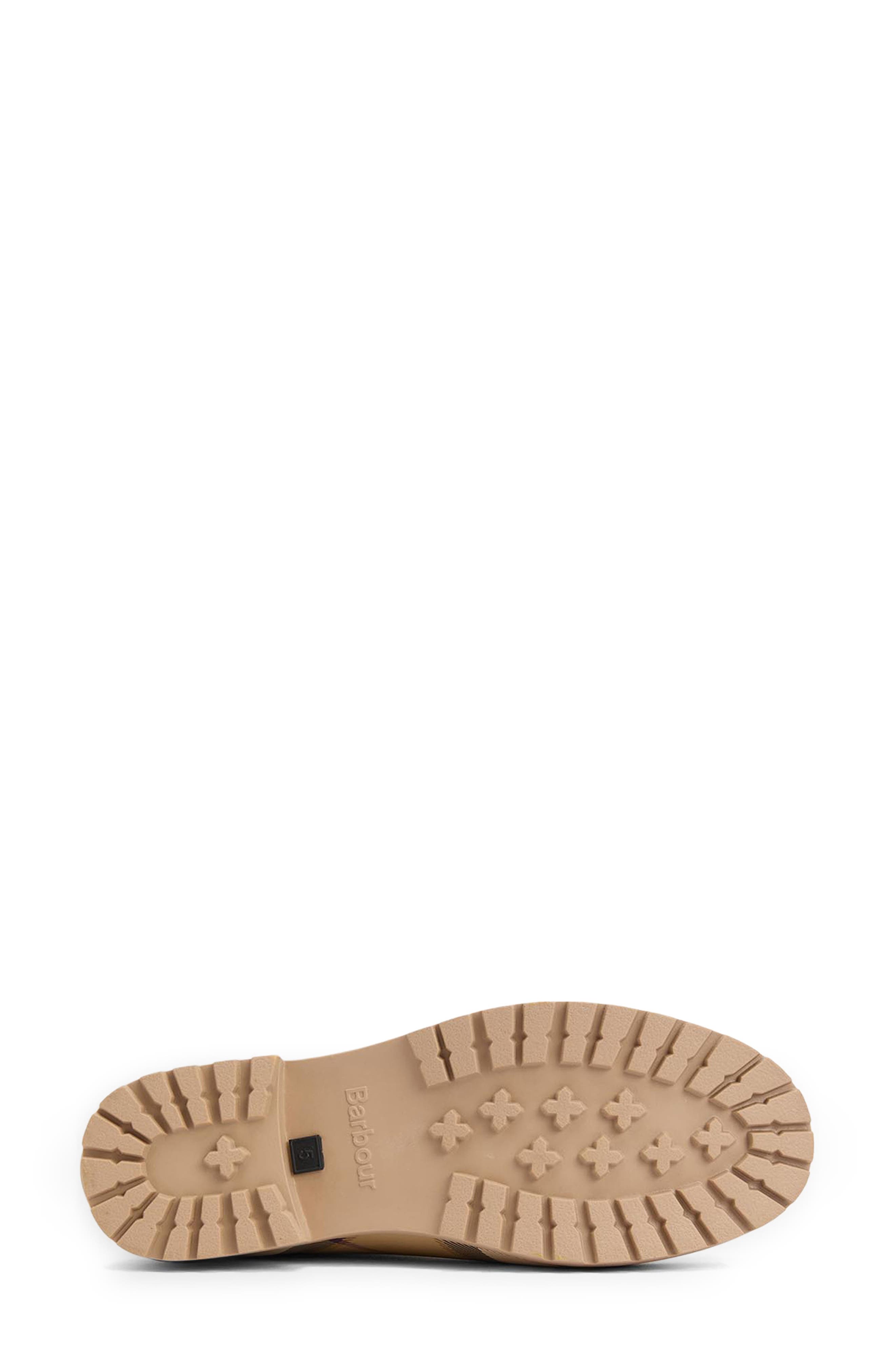 Barbour Wilton Plaid Chelsea Rain Boot, Alternate, color, 