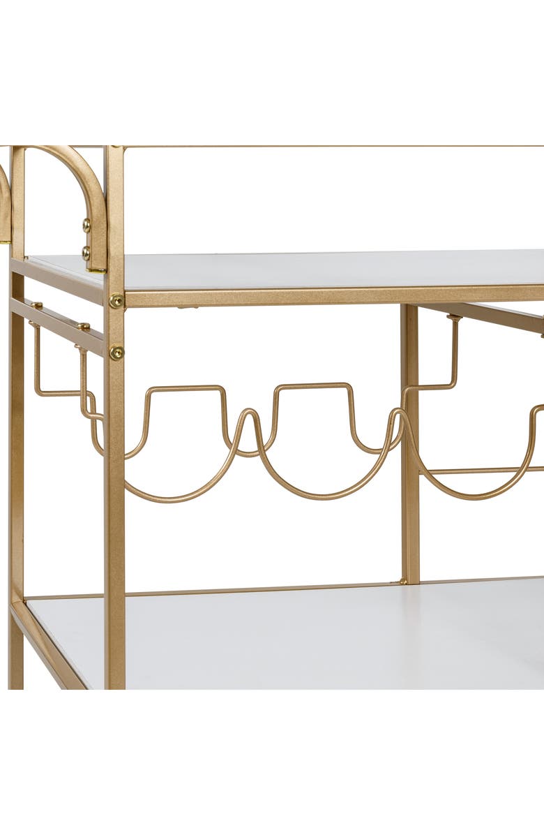 HONEY-CAN-DO 3-Tier Bar Cart, Alternate, color,