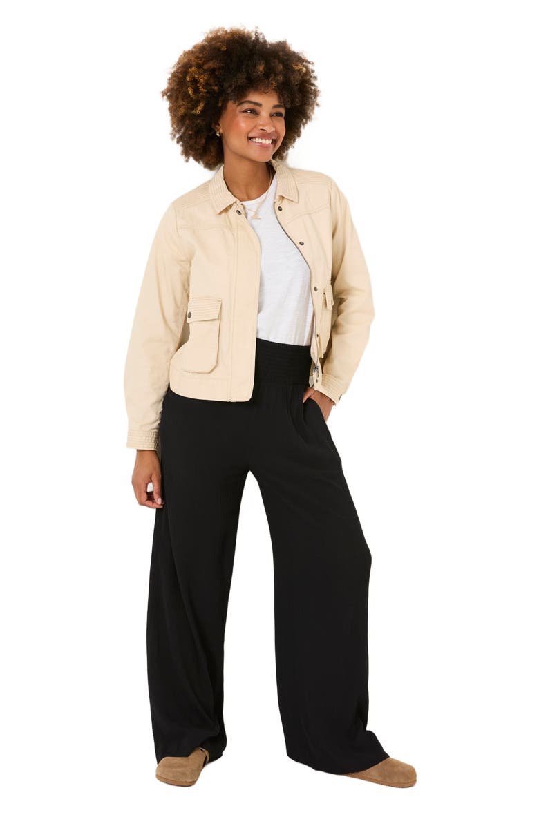 FatFace Shirred Palazzo, Main, color,