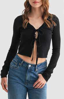 All in Favor Pointelle Cardigan