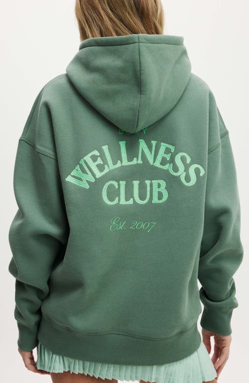 COTTON ON BODY ACTIVE PLUSH PREMIUM GRAPHIC HOODIE