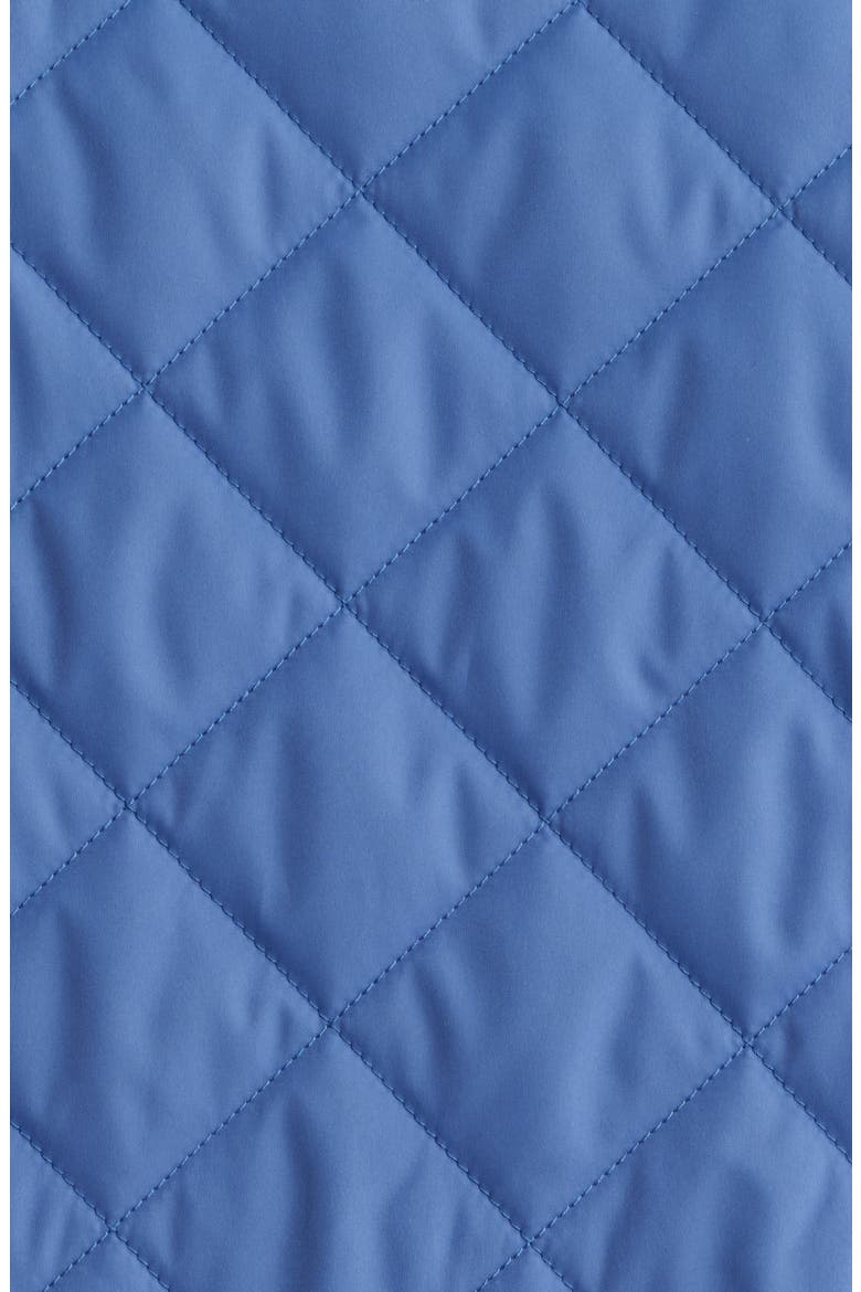 Essex Water Resistant Quilted Vest, Alternate, color, ASTRAL BLUE