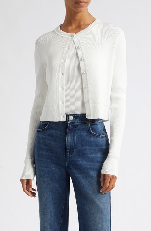 Zoe Crop Fitted Cardigan