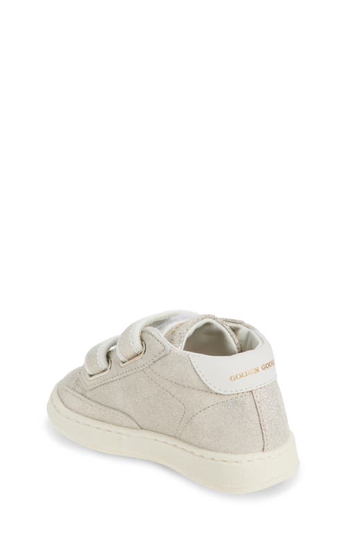Golden Goose Kids' June Basket Mid Top Sneaker In Multi
