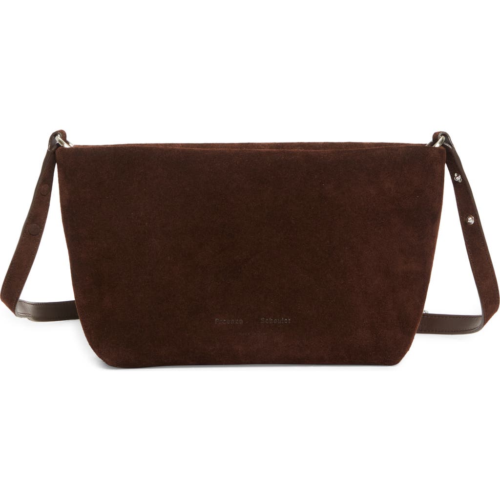 Proenza Schouler Bond Suede Shoulder Bag In Brown