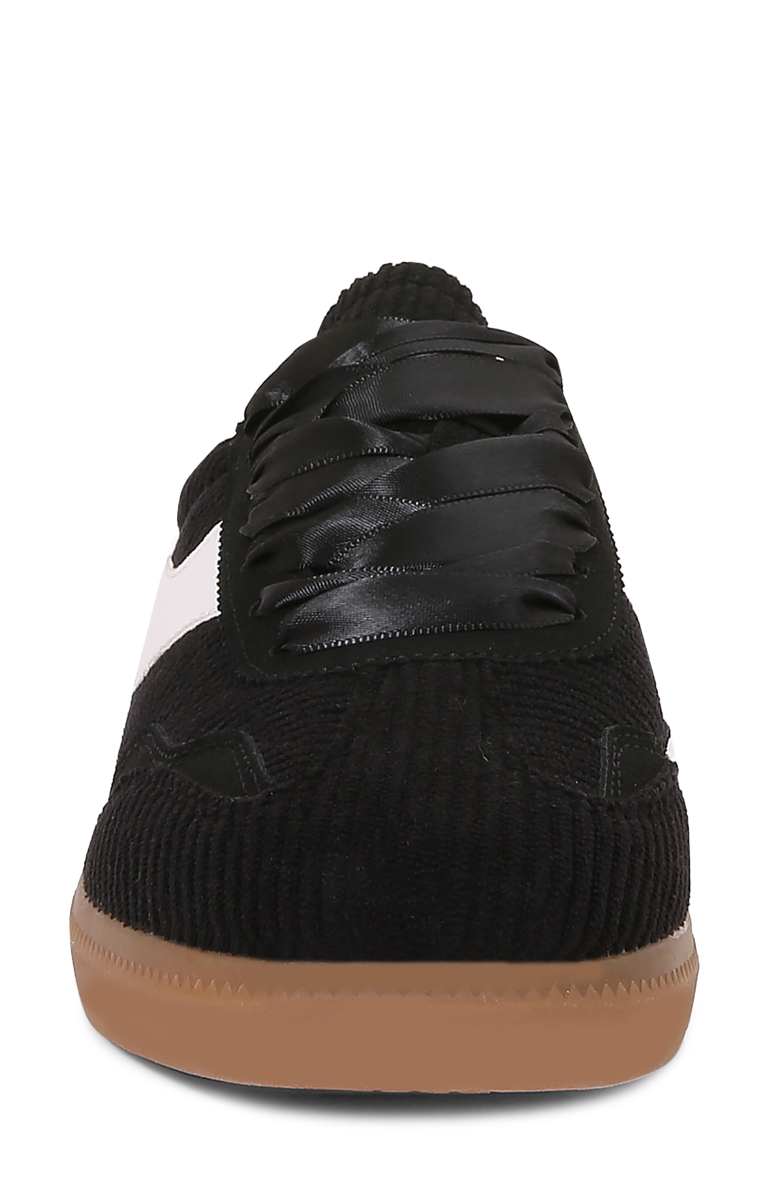 BERNESS Corduroy Lace Up Sneaker, Alternate, color, Black