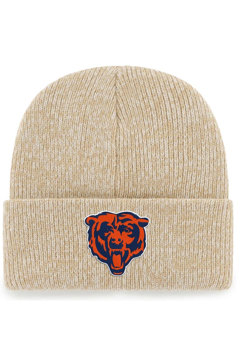 '47 Men's '47 Khaki Chicago Bears Good. Better. Best. Cuffed Knit Hat, Alternate, color, Khaki