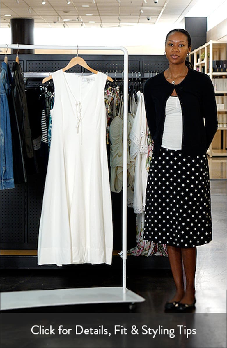 Front Bow Tie Midi Dress, sales video thumbnail