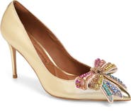 Kurt Geiger London Belgravia Bow Pointed Toe Pump