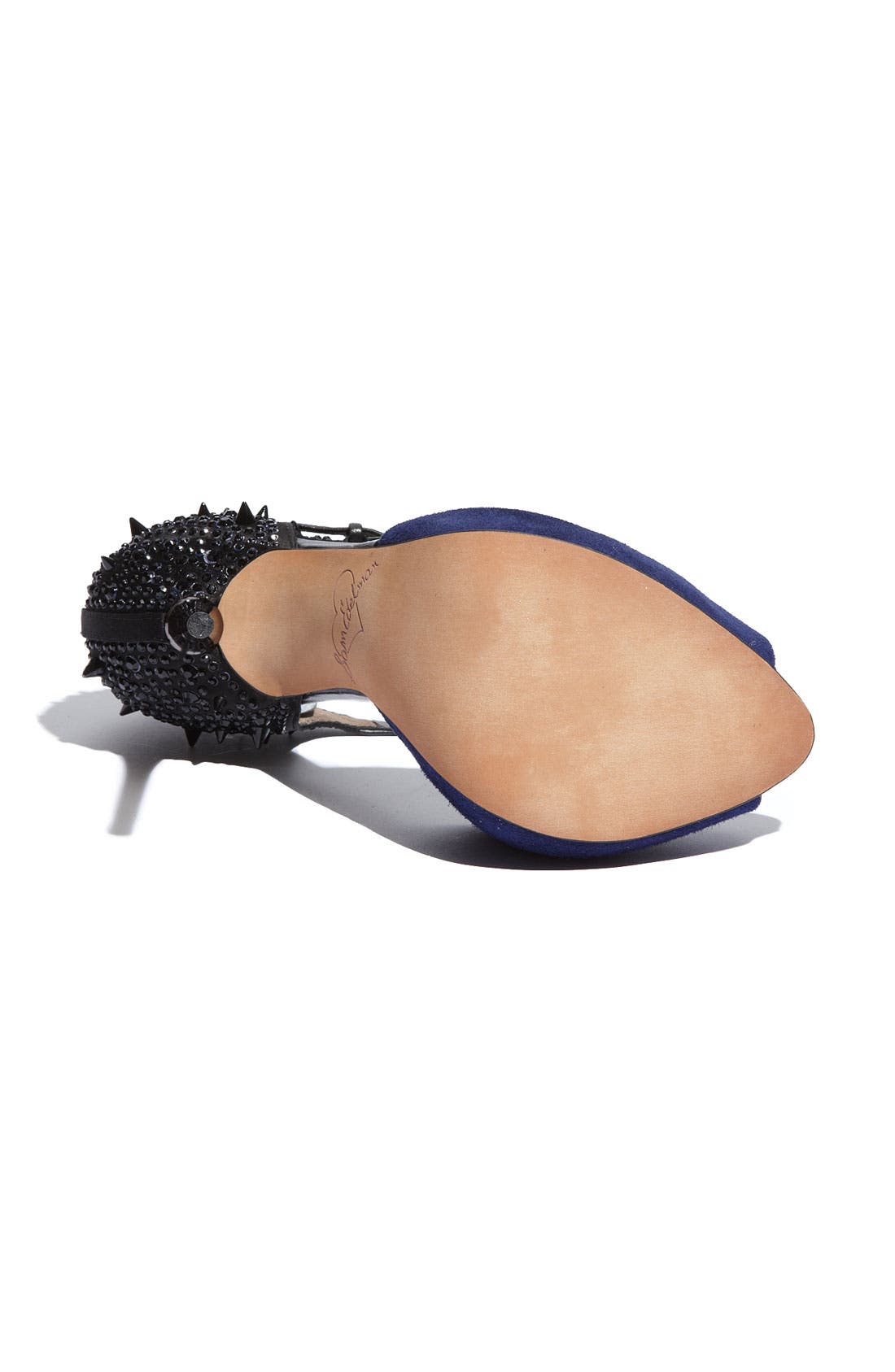 'Scarlett' Pump, Alternate, color, DEEP SEA SUEDED