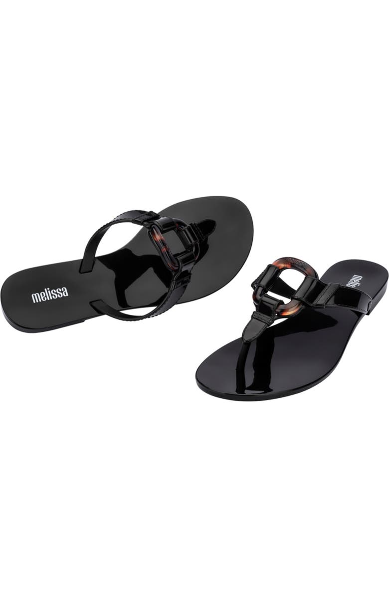 Melissa Olivia Sandal, Alternate, color, Black
