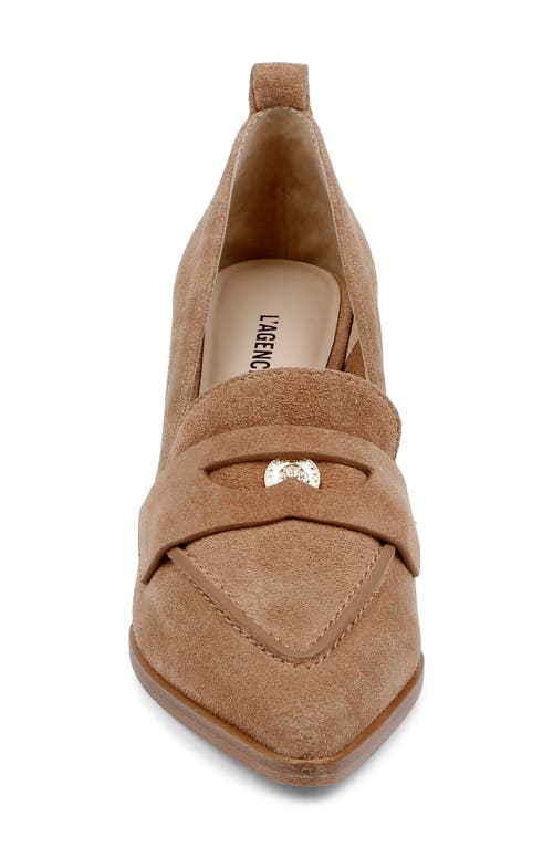 L Agence L'agence Mallory Pointed Toe Pump In Multi