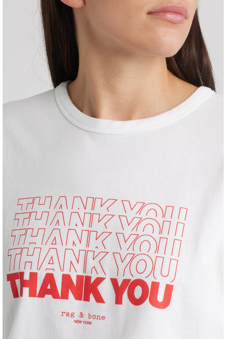 Thank You Boxy Graphic T-Shirt, Alternate, color, WHITE