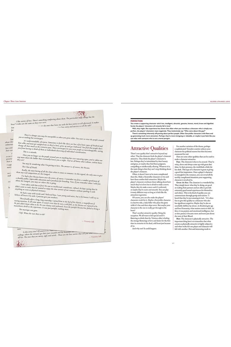 The Masquerade 5Th Edition Rpg Bloodstained Love Sourcebook, Alternate, color, Multicolored