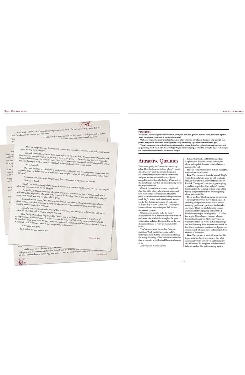 Renegade Game Studios The Masquerade 5Th Edition Rpg Bloodstained Love Sourcebook, Alternate, color, Multicolored