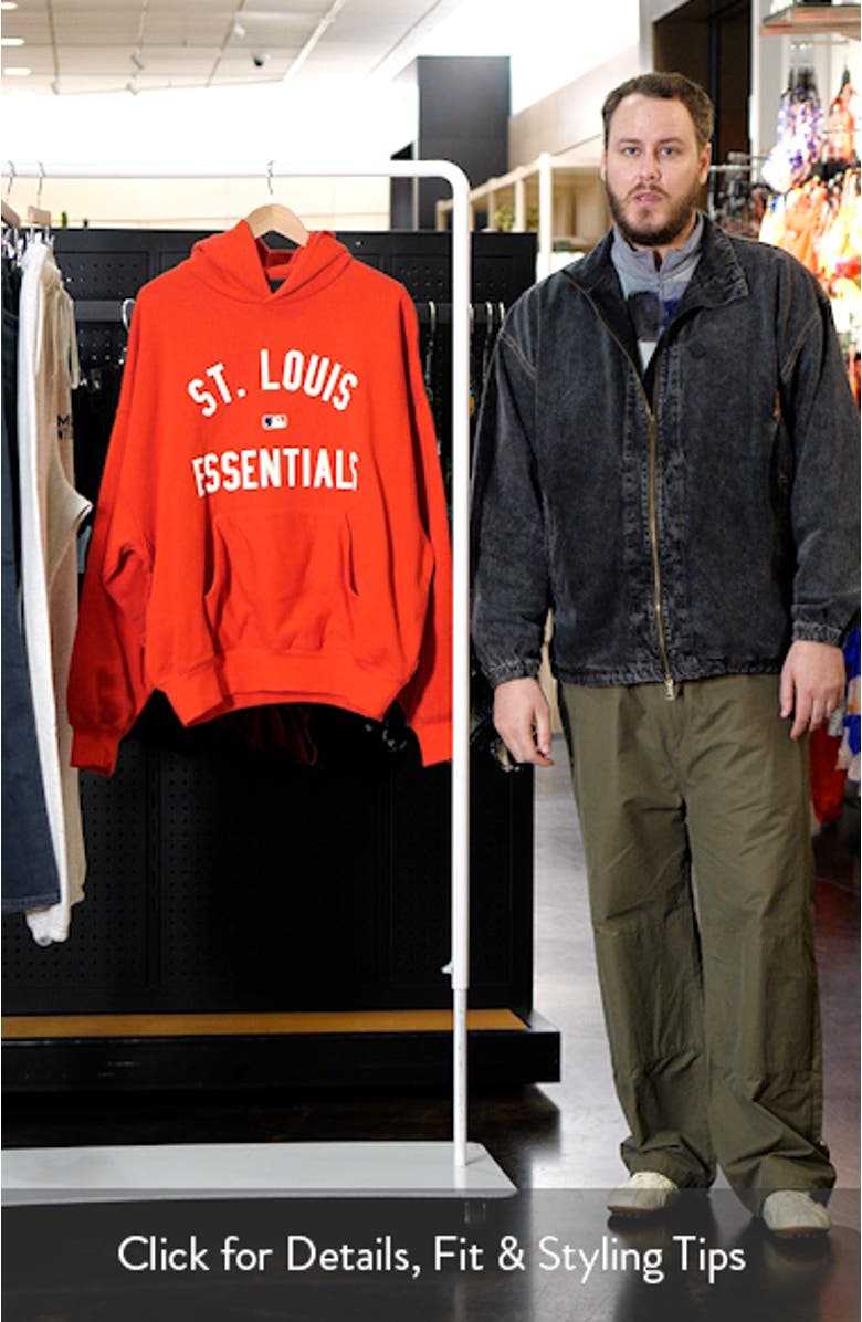 x MLB Cardinals Sport Fit Graphic Hoodie, sales video thumbnail