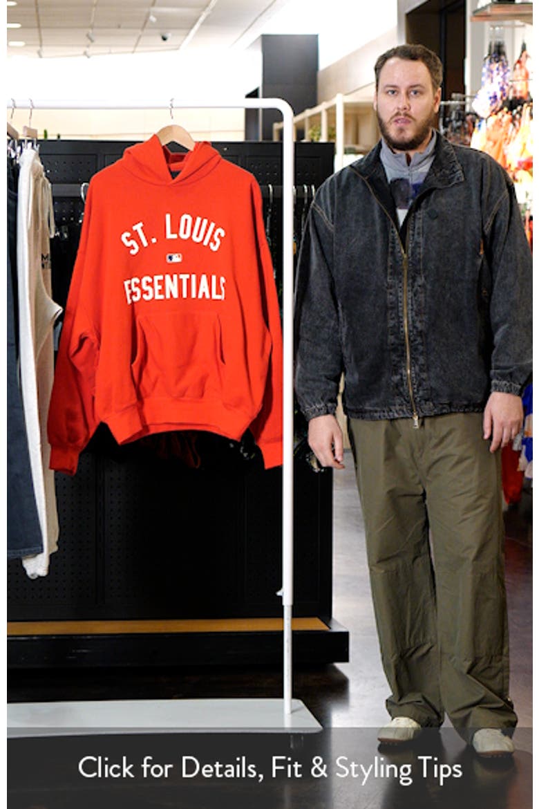 x MLB Cardinals Sport Fit Graphic Hoodie video