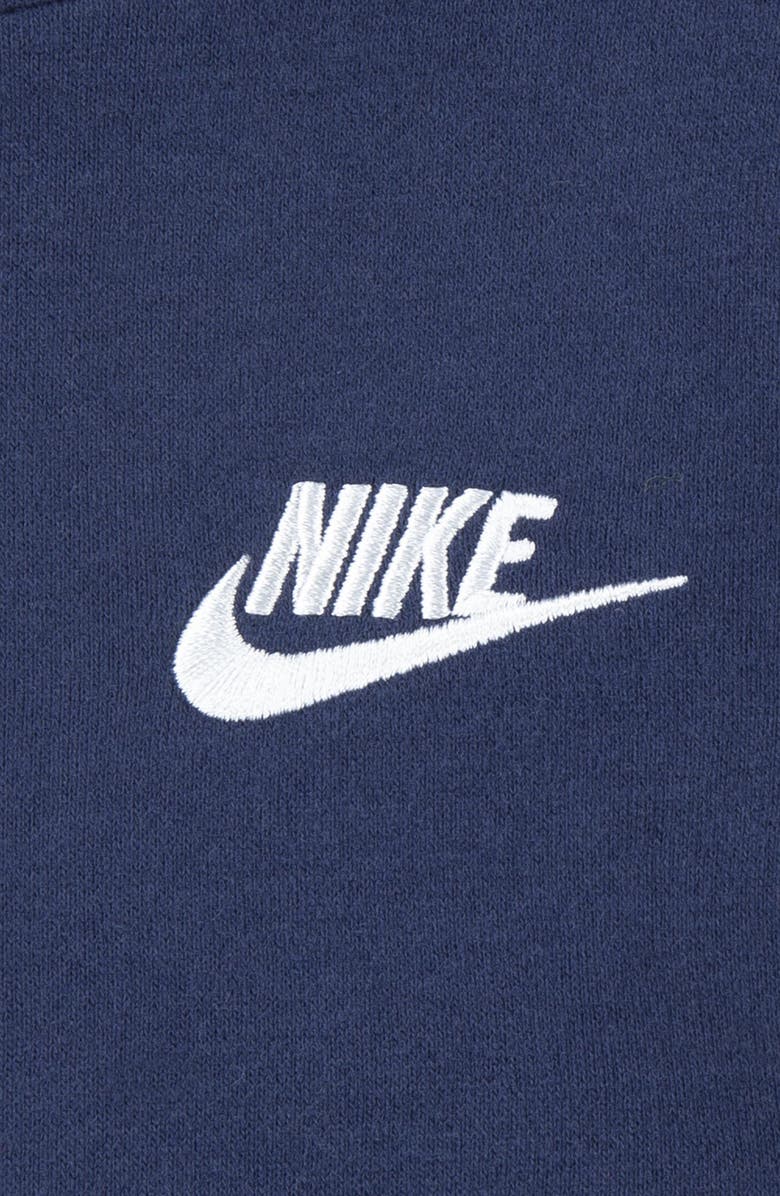 Nike Kids' Club Fleece Hoodie, Alternate, color, Midnight Navy