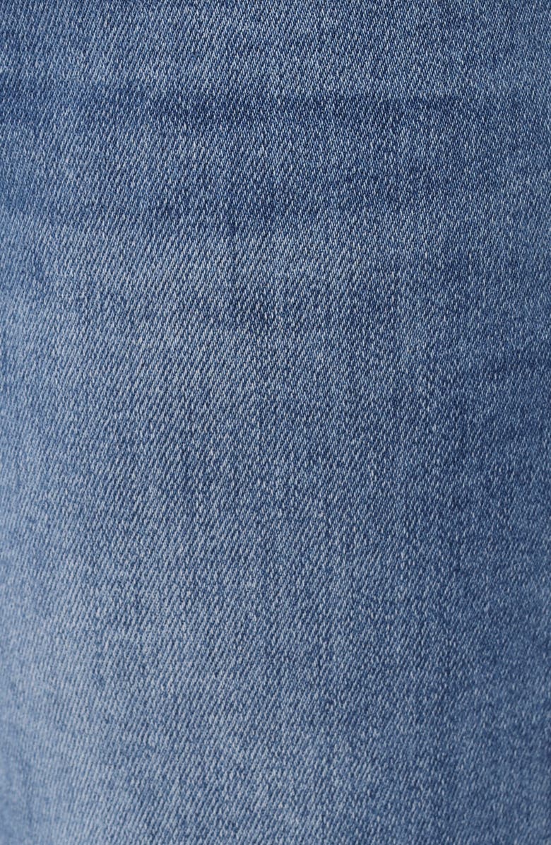 Bayeas Raw Hem High Waist Wide Leg Jeans, Alternate, color, Light Blue