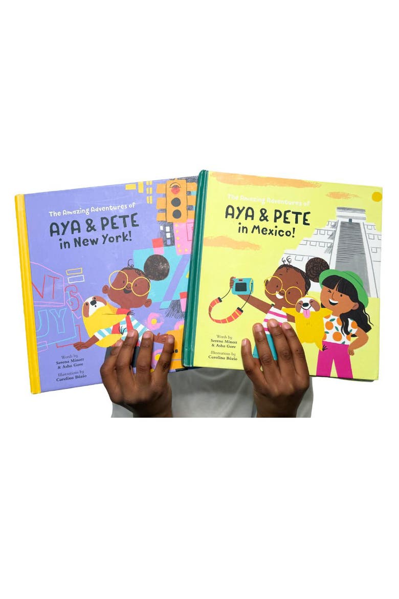 'The Amazing Adventures of Aya & Pete' Big City Duo Book Set, Alternate, color, NONE