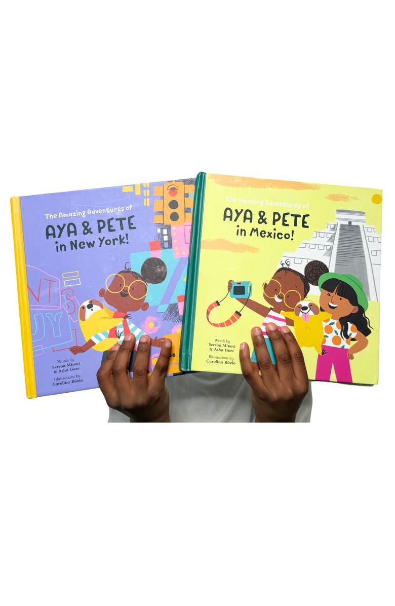 AYA AND PETE 'The Amazing Adventures of Aya & Pete' Big City Duo Book Set, Alternate, color, 