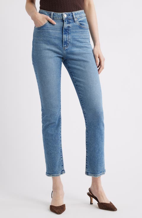 Billy High Waist Straight Leg Jeans (Siena)