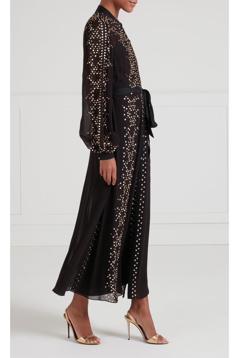 Oberon Shirt Dress, Alternate, color, Black