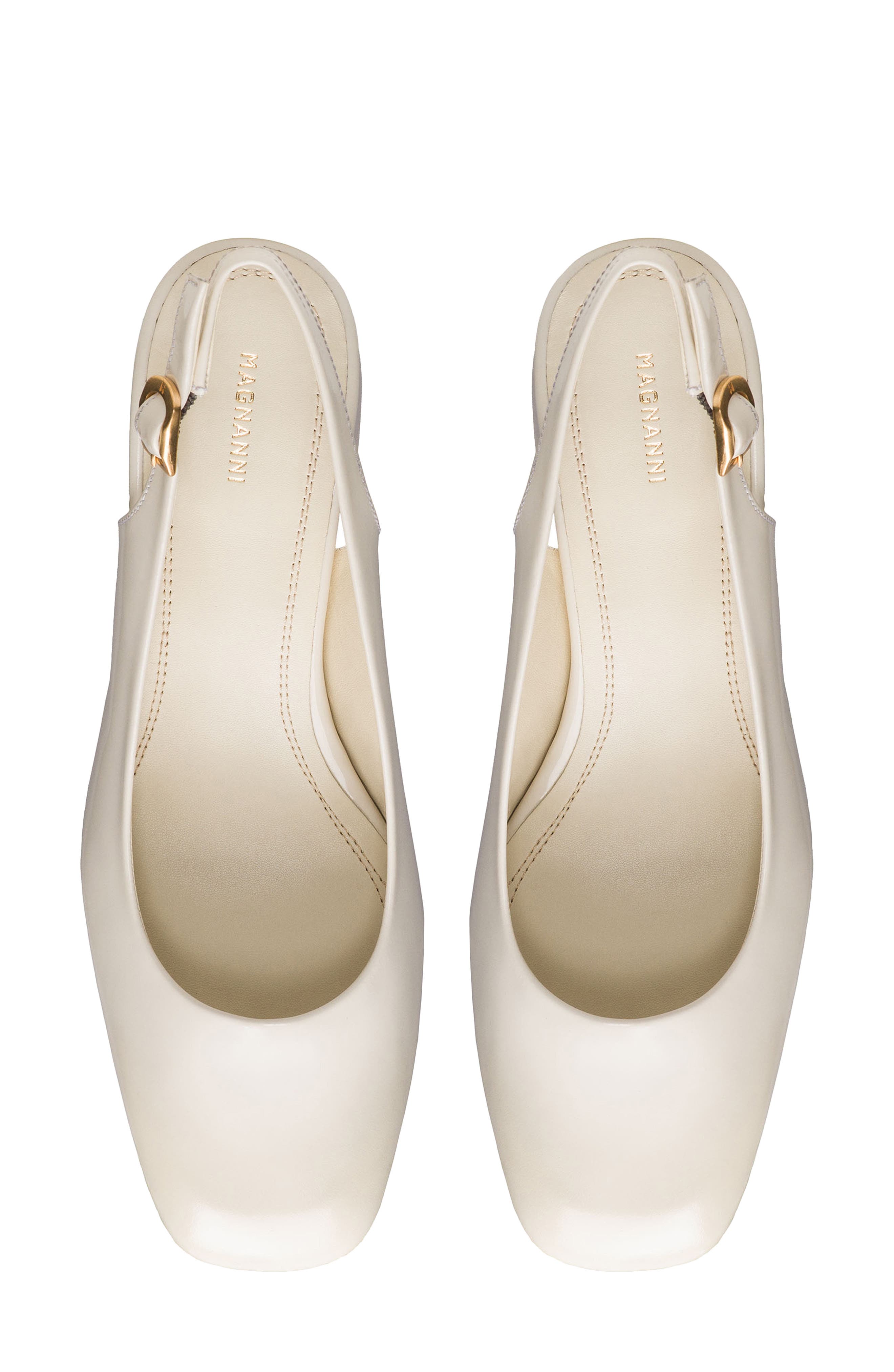 Magnanni Stasia Slingback Pump, Alternate, color, Cream