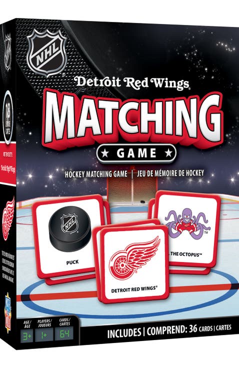 Detroit Red Wings Matching Game