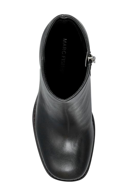 Marc Fisher Block Heel Bootie In Multi