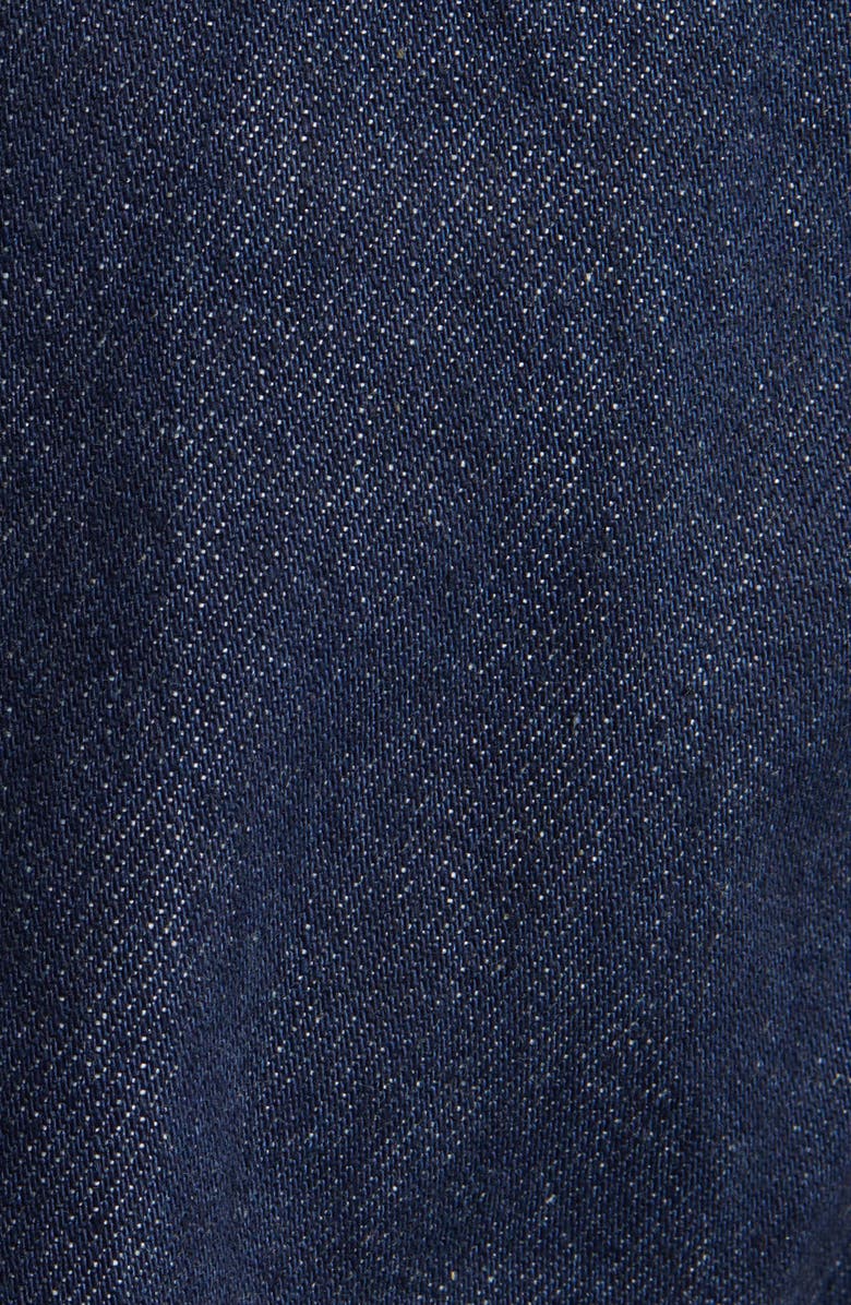 SLVRLAKE Ultracrop Nonstretch Denim Trucker Vest, Alternate, color, Midnight Mile