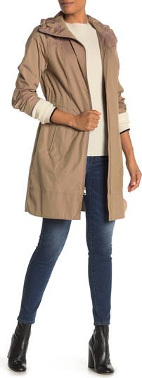 Packable Hooded Rain Jacket