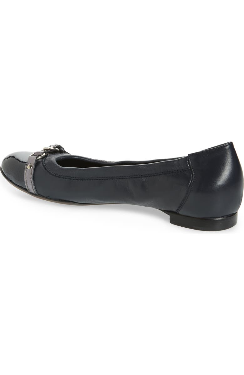 AGL Cap Toe Ballerina Flat, Alternate, color,