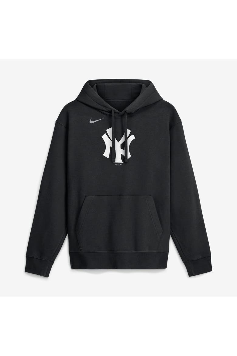 Men's Nike Black New York Yankees Dri-FIT Club Hoodie, Alternate, color, Black