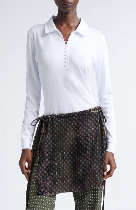 Herst Long Sleeve Polo Sweater