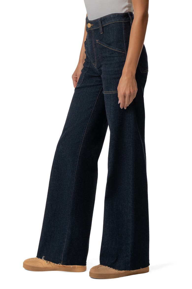 Jodi Raw Hem High Waist Relaxed Straight Leg Jeans, Alternate, color, ASSURANCE
