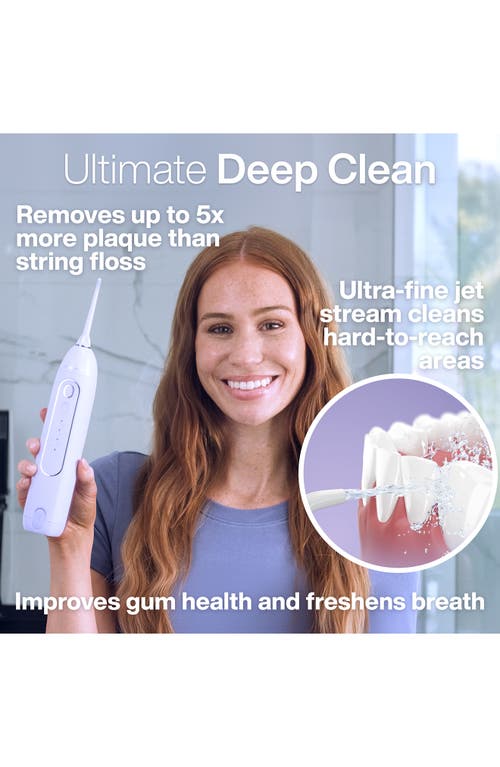 Aquasonic Icon Power Toothbrush & Water Flosser Set In Lilac